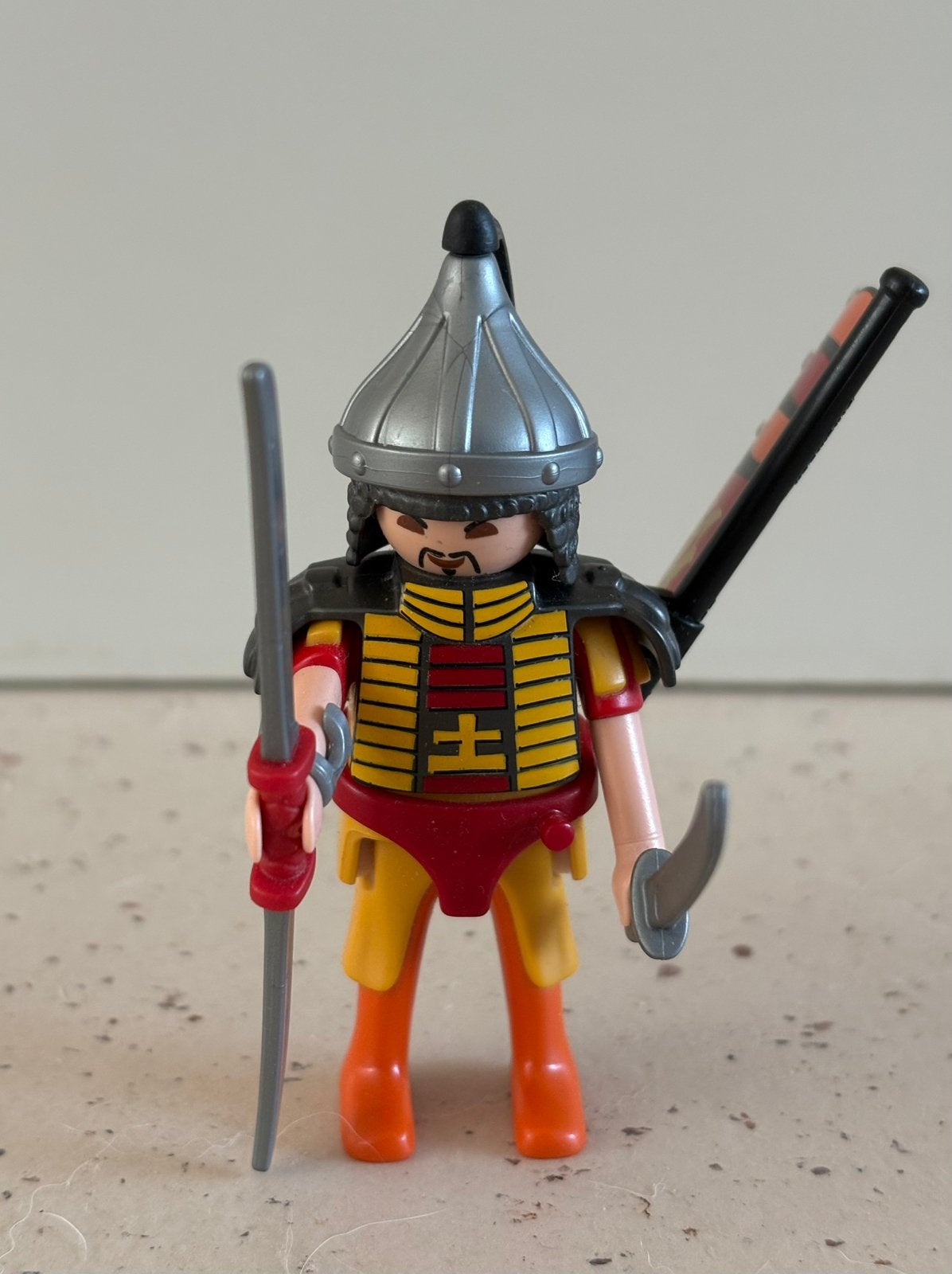 Playmobil 6325 aanvoerder rode aziatische drakenridders, Ophalen of Verzenden, Gebruikt