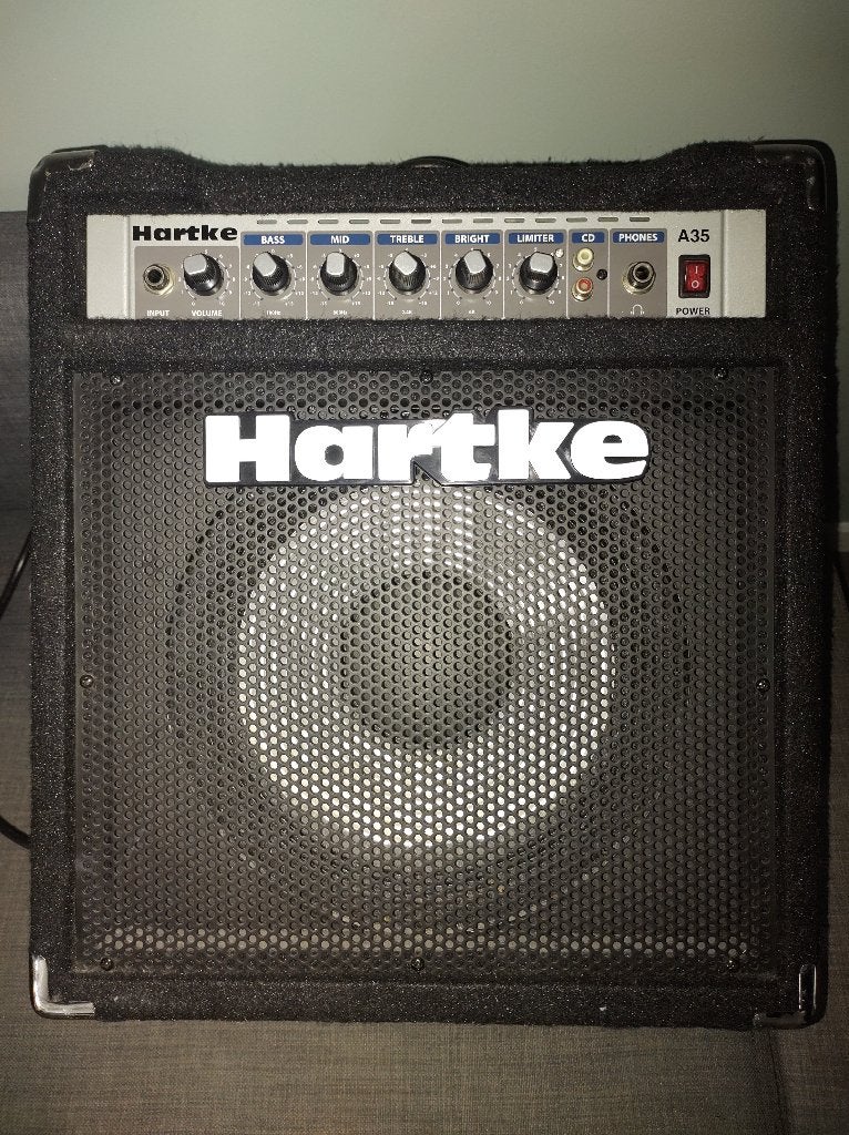 Hartke A35 basversterker, Ophalen, Zo goed als nieuw, Basgitaar, Minder dan 50 watt