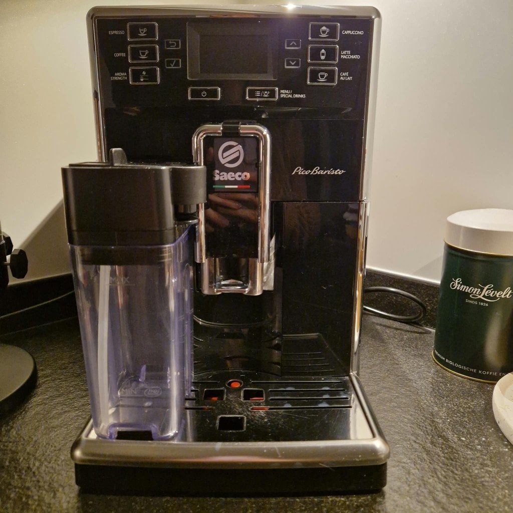 Saeco pico baristo, Ophalen, Gebruikt, Koffiemachine, Koffiebonen