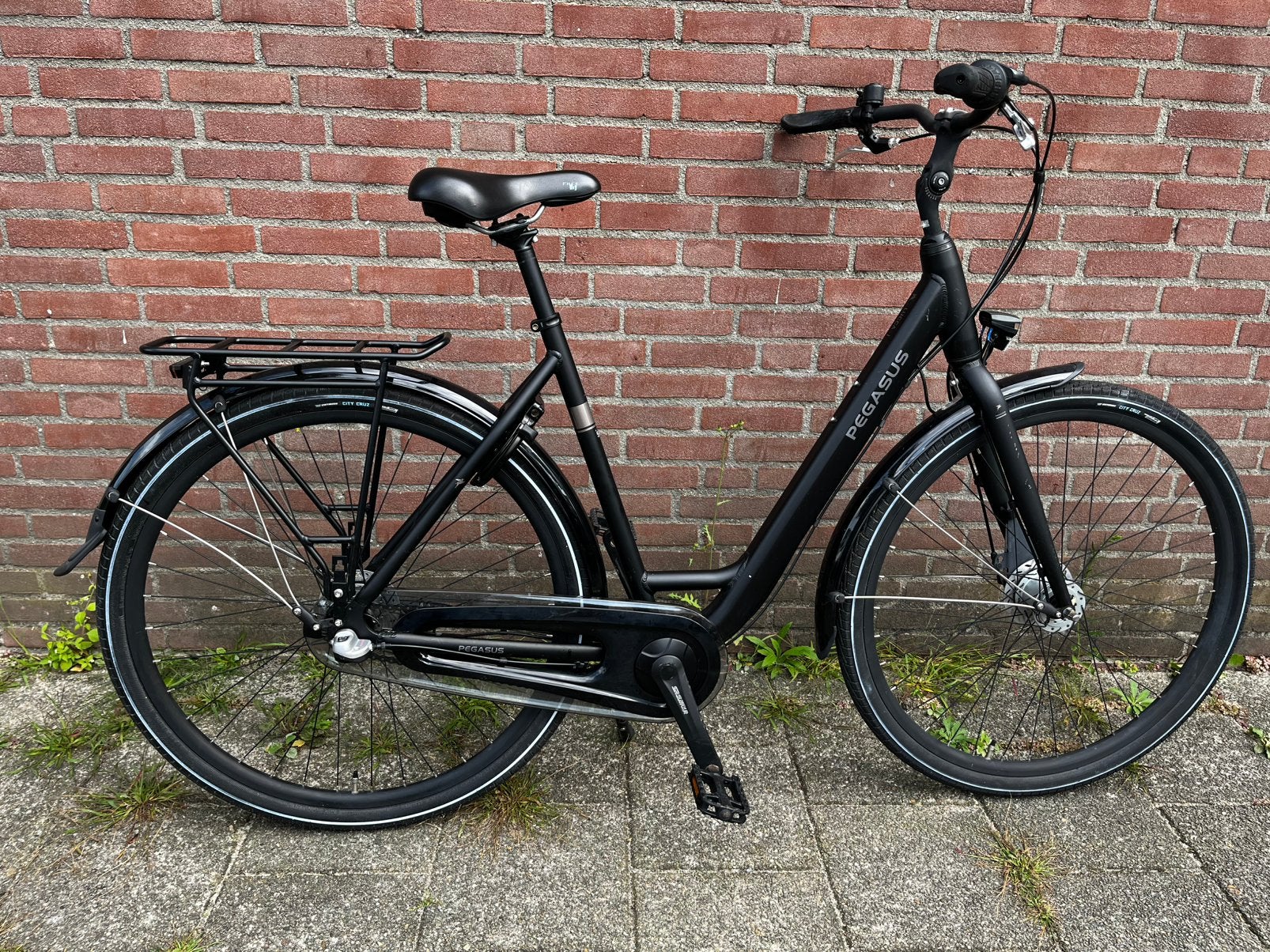 Dames stadsfiets - Nexus naafversnelling, Fietsen en Brommers, 53 tot 56 cm, Versnellingen, Zo goed als nieuw, Ophalen