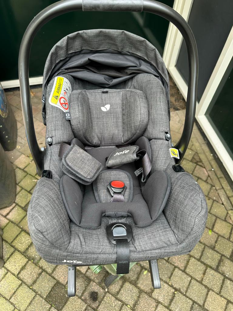 Joie i-Gemm 2 autostoel met i-Base Advance (i-Size), Gebruikt, Isofix, 0 t/m 13 kg, Ophalen