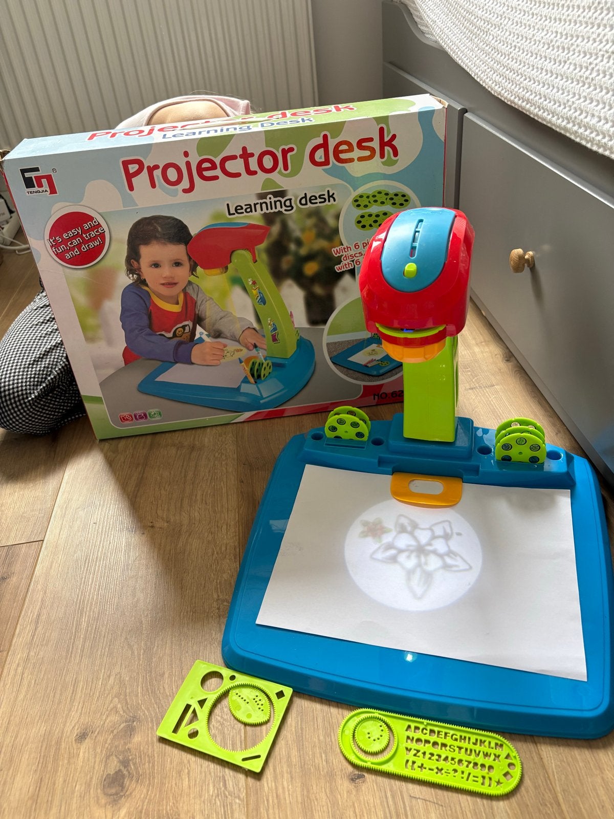 Tekenprojector, Ophalen, Zo goed als nieuw, Knutselen, Met licht