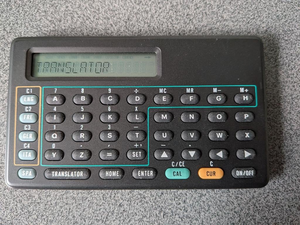Vintage Zeotech vertaalcomputer, Ophalen of Verzenden, Computers en Rekenmachines
