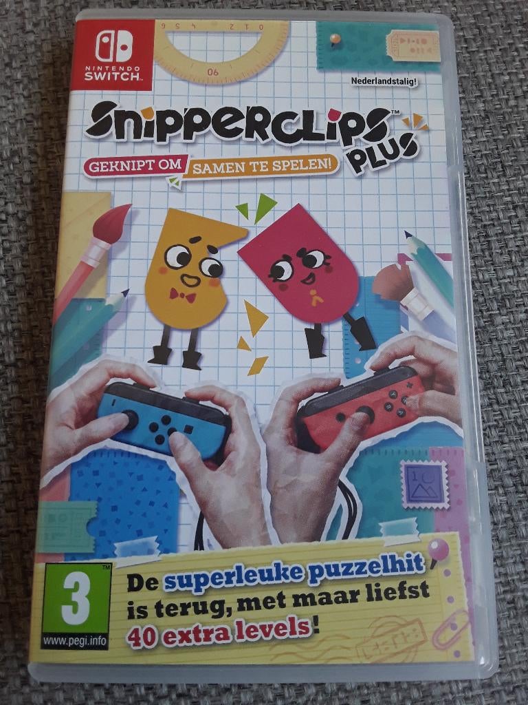Nintendo Switch Game Snipperclips Plus Geknipt Om Samen, Spelcomputers en Games, Games | Nintendo Switch, Puzzel en Educatief