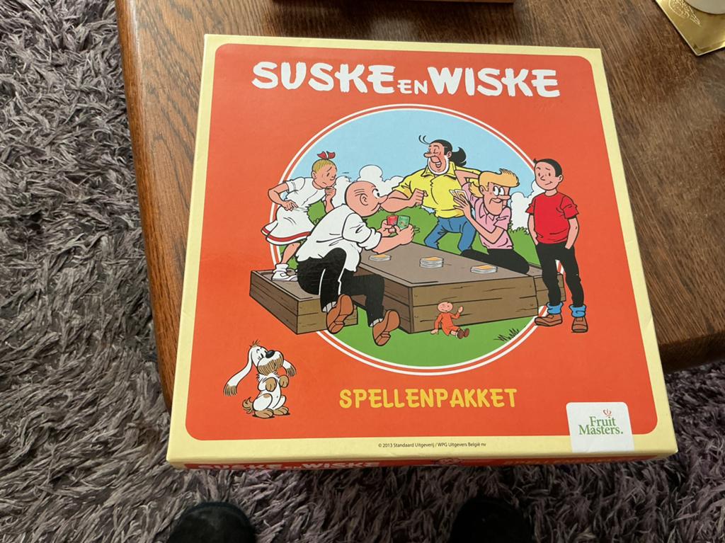 Suske en Wiske Spellenpakket - Gezelschapsspel, Hobby en Vrije tijd, Gezelschapsspellen | Bordspellen, Drie of vier spelers, Ophalen of Verzenden