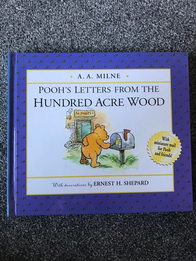 Engelstalig boek:Pooh’s letters from the hundred acres wood, Ophalen of Verzenden, Zo goed als nieuw