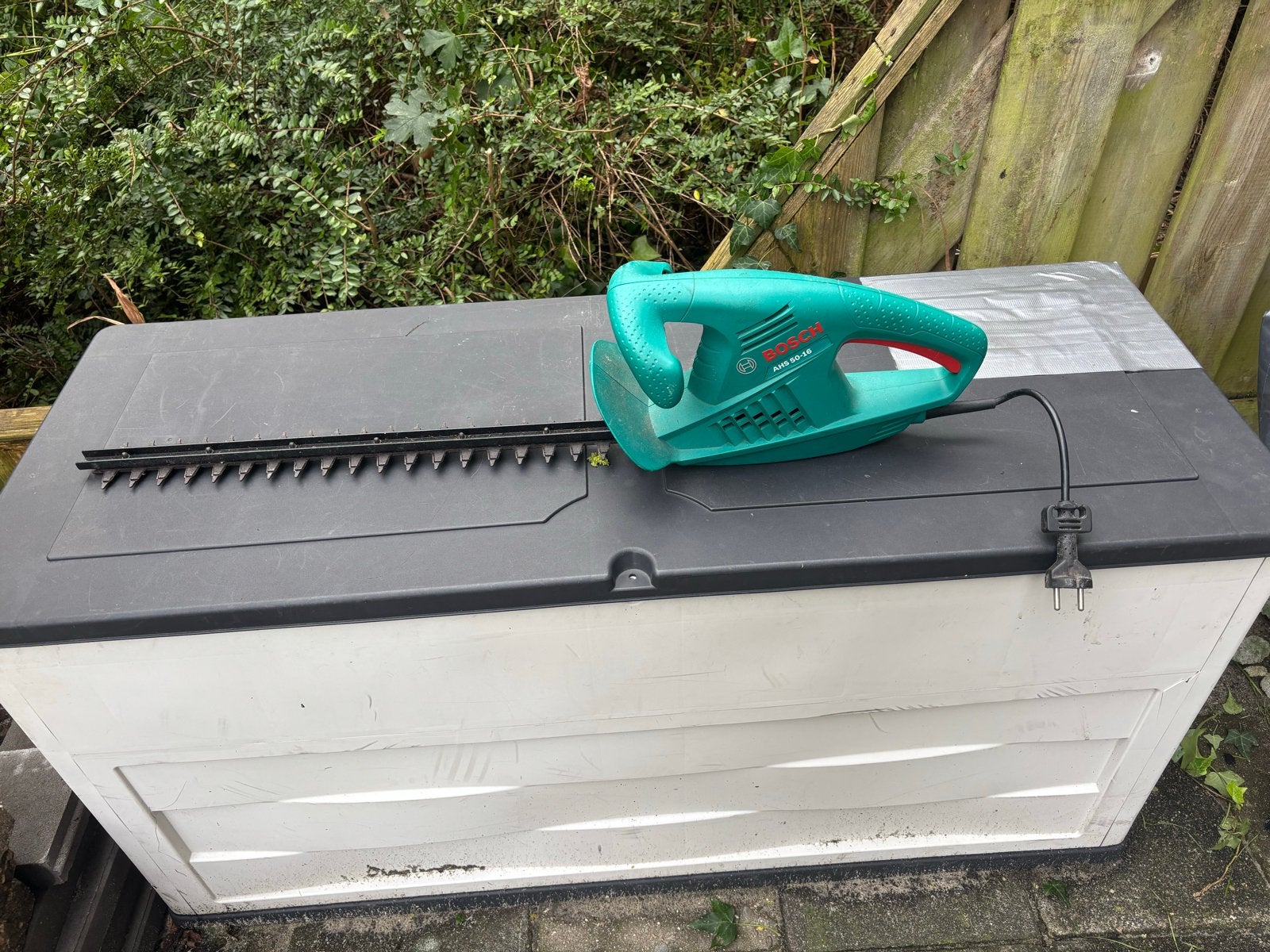 Bosch AHS 50-16 elektrische heggenschaar, Ophalen, Zo goed als nieuw, Elektrisch