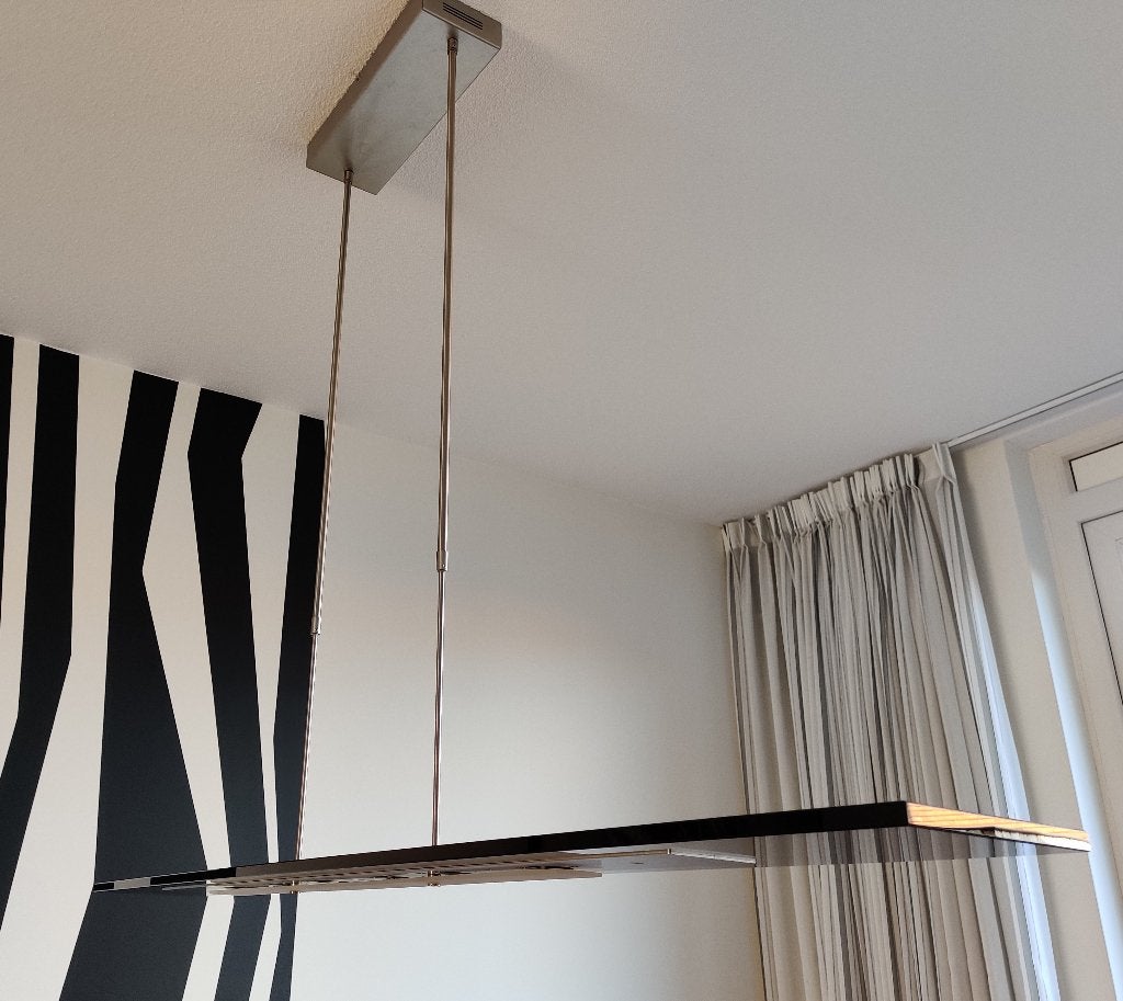 Steinhauer hanglamp, Ophalen, Gebruikt, Glas, G4