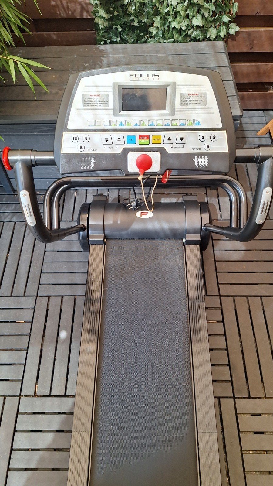 Focus Fitness V2 Professionele Loopband - 12 km/u, Ophalen, Gebruikt, Benen, Loopband