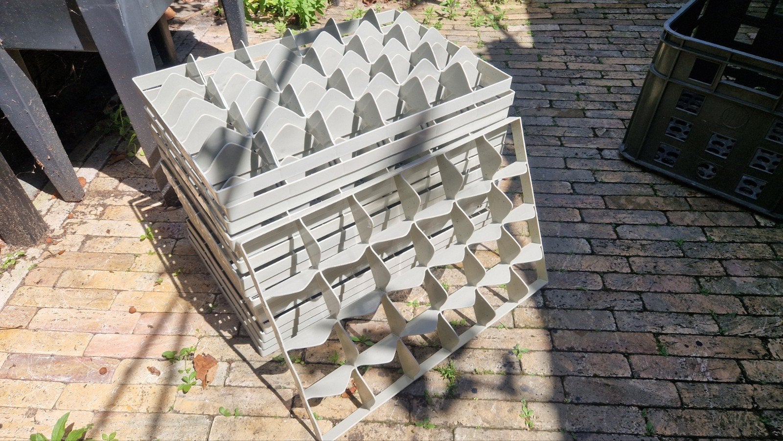 16 stuks ongebruikte kratverdelers voor flessen/glazen, Doe-het-zelf en Verbouw, Kratten en Dozen, Ophalen, 40 tot 60 cm, Overige typen
