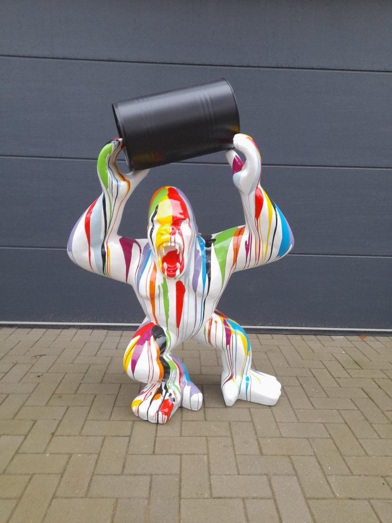 Gorilla XXL, Ophalen, Zo goed als nieuw, 75 tot 100 cm, Schilderij