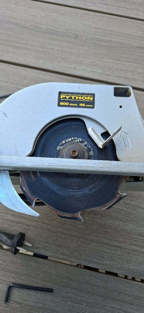 Cirkelzaag, Doe-het-zelf en Verbouw, Gereedschap | Zaagmachines, Ophalen, Gebruikt, Cirkelzaag, 600 tot 1200 watt