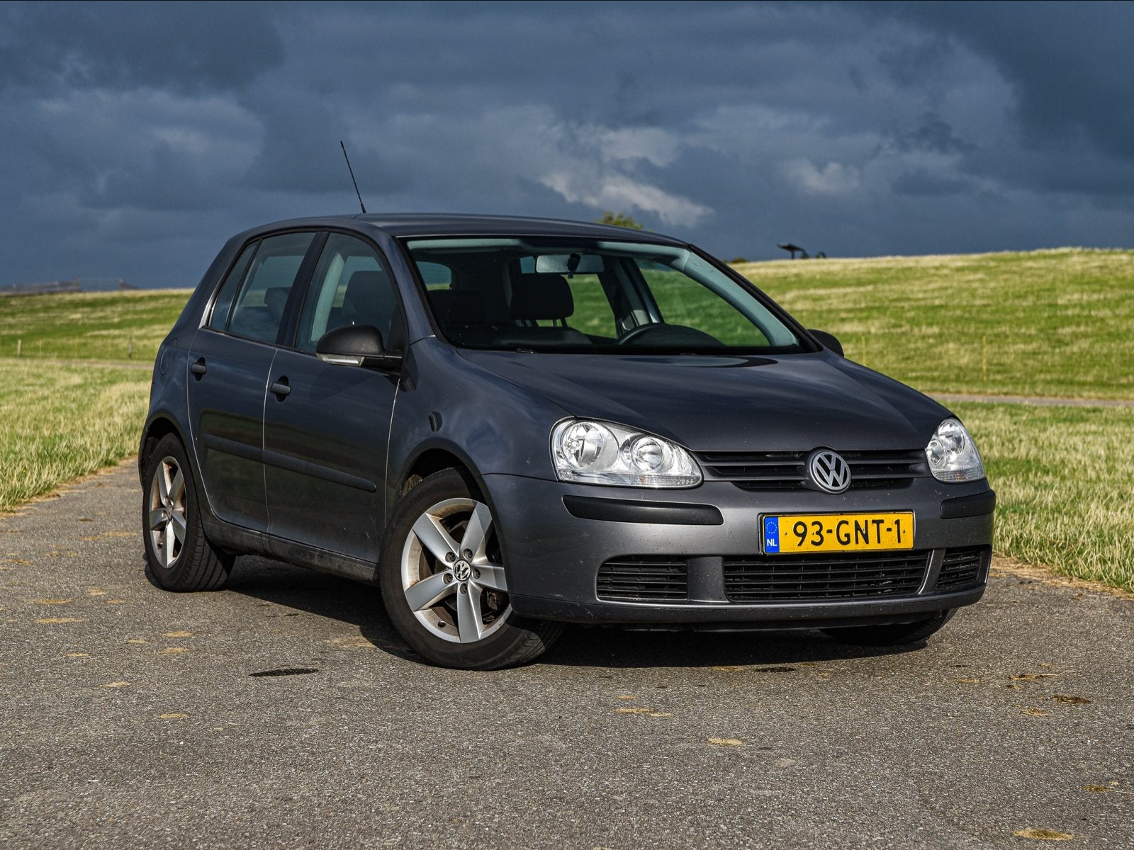 Volkswagen Golf 1.4 TSI 90KW 2008 Grijs, Auto's, Volkswagen, Voorwielaandrijving, Emergency brake assist, Stof, 4 cilinders