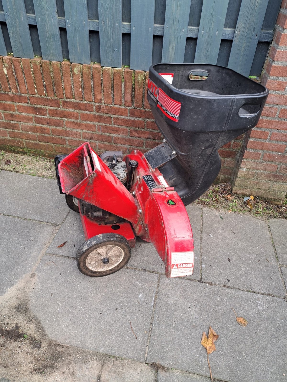 MTD Hakselaar 4.0HP Chipper/Shredder - Benzine, Ophalen, Gebruikt, Benzine
