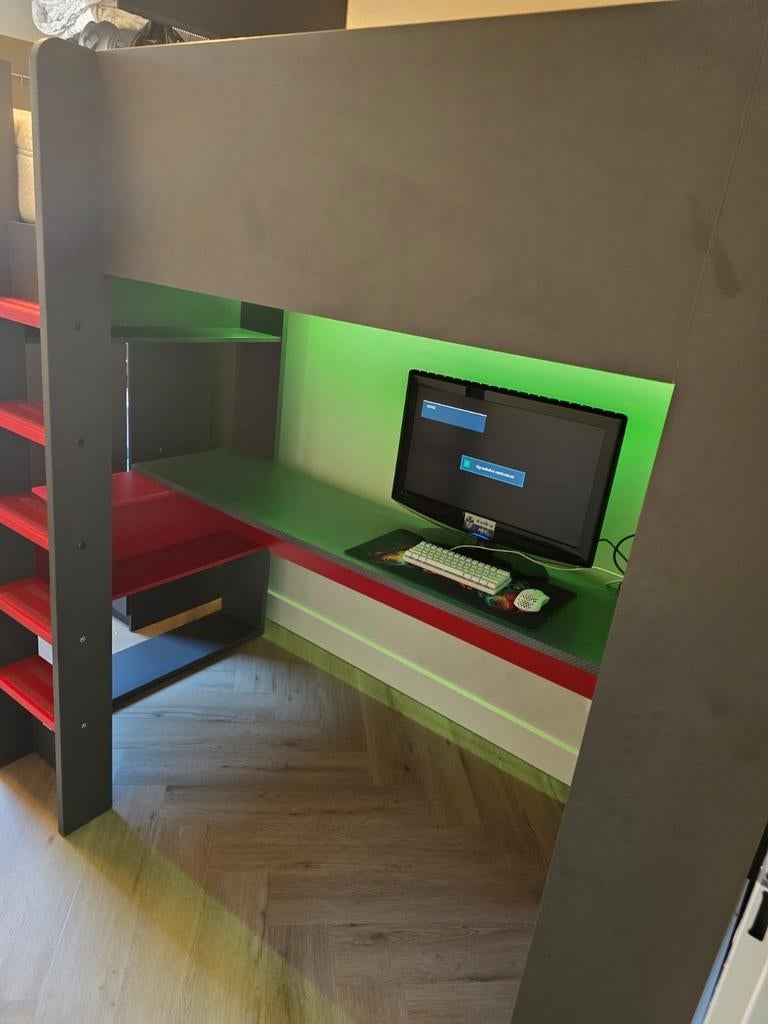 Game kamer, Ophalen of Verzenden, Eenpersoons, Hoogslaper