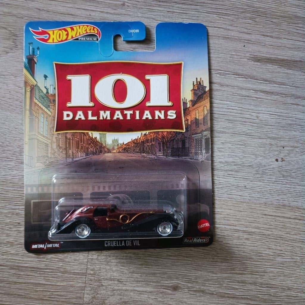 Hot Wheels Cruella De Vil 101 Dalmatians Cruella De Vil, Ophalen of Verzenden, Nieuw, Auto
