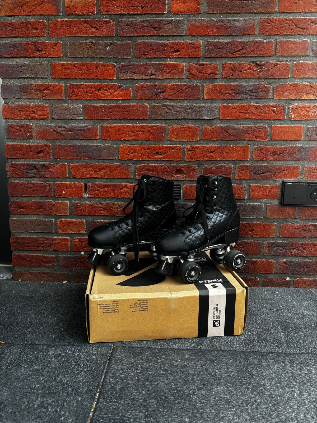 Story Phoenix Quad Skates - Maat 39 - Zwart, Ophalen of Verzenden, Zo goed als nieuw, Dames