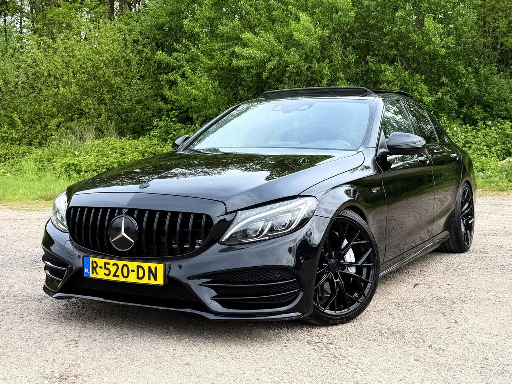 Mercedes-Benz C-klasse 400 4MATIC | AMG-PAKKET |420PK | BOMV, Adaptive Cruise Control, Bedrijf, Vierwielaandrijving, Sedan