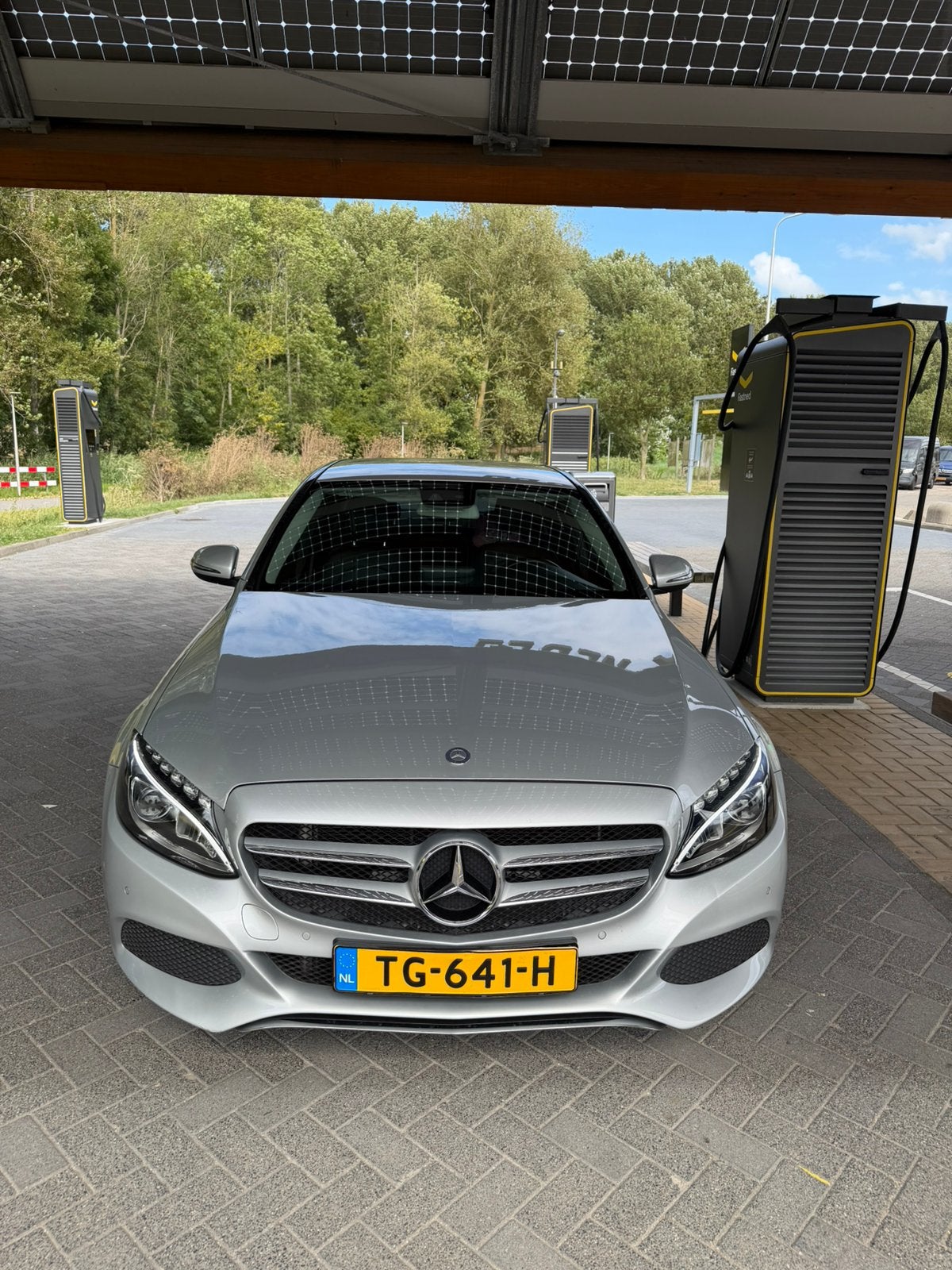 Mercedes-Benz C-Klasse 1.6 115KW 2017 Grijs, Automaat, 1800 kg, 1595 cc, Particulier