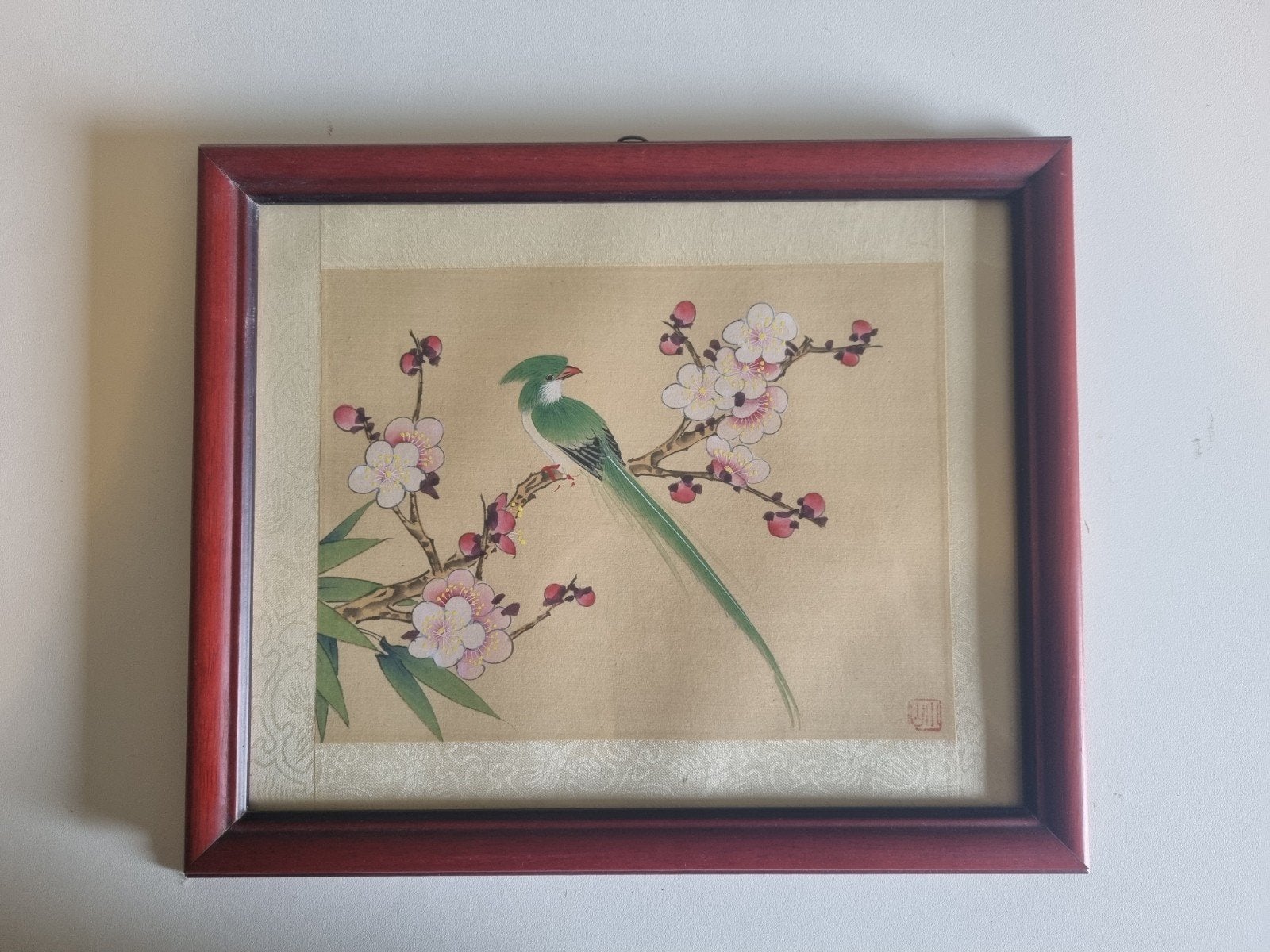 Chinees schilderij, Ophalen
