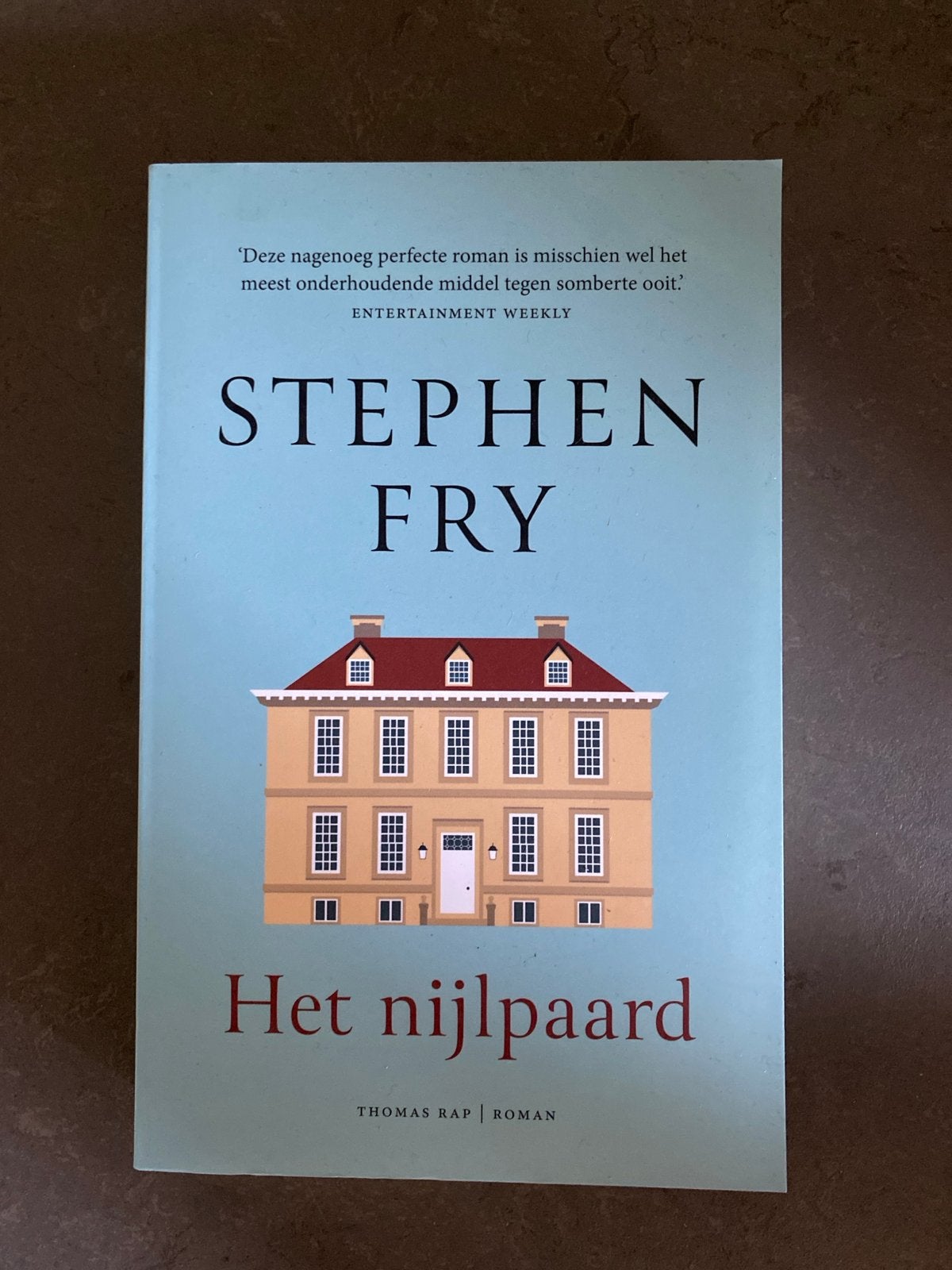 Het Nijlpaard - Stephen Fry (Roman), Boeken, Ophalen of Verzenden, Zo goed als nieuw, Nederland