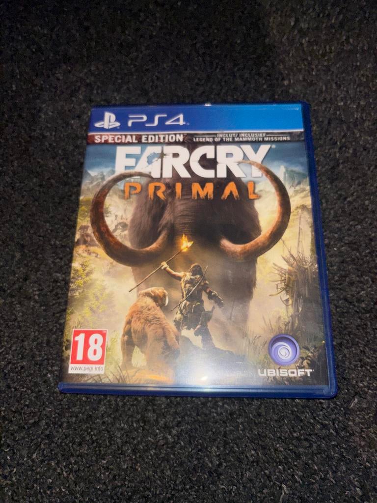 Far Cry Primal - Special Edition ps4, Spelcomputers en Games, Games | Sony PlayStation 4, Zo goed als nieuw, Avontuur en Actie