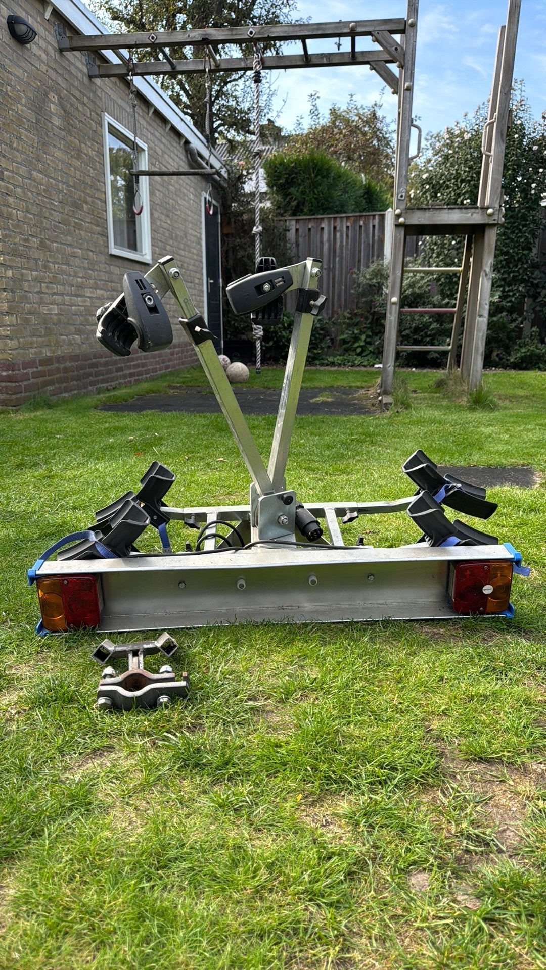 Fietsendrager twinny load, Auto diversen, Ophalen, 2 fietsen, Gebruikt, Trekhaakdrager