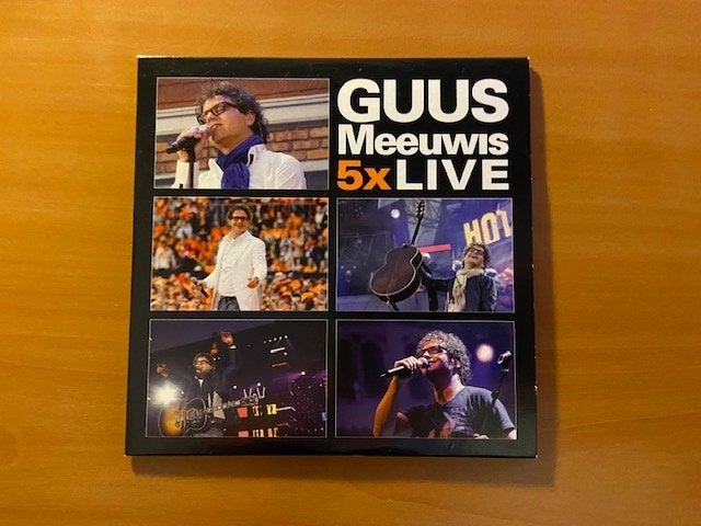 Guus Meeuwis - 5x Live, Gebruikt, Speciale editie, Ophalen of Verzenden, Pop