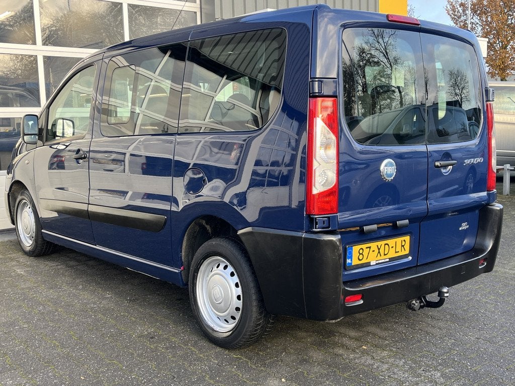 Fiat Scudo Combinato 9-persoons 1.6 MultiJet BTW vrij Stuurb, Stof, Gebruikt, Zwart, 2000 kg