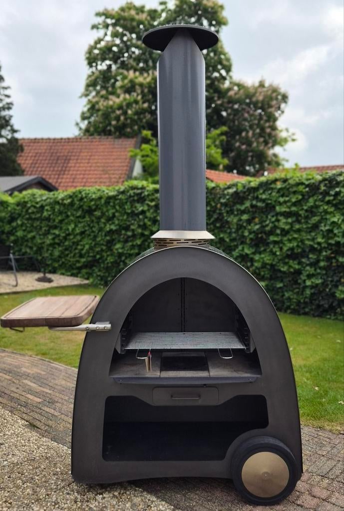Valckx Cocina Jardín Mobiele Tuinhaard/BBQ/Braai, Ophalen, Zo goed als nieuw, Met accessoires