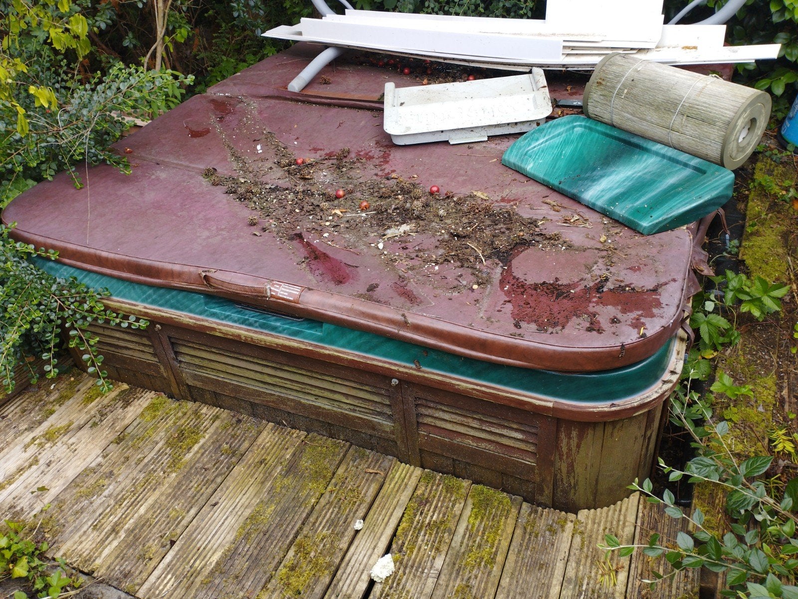 Sundance Spas Jacuzzi/Whirlpool - Voor hobbyist/onderdelen, Tuin en Terras, Ophalen, Gebruikt, Vast