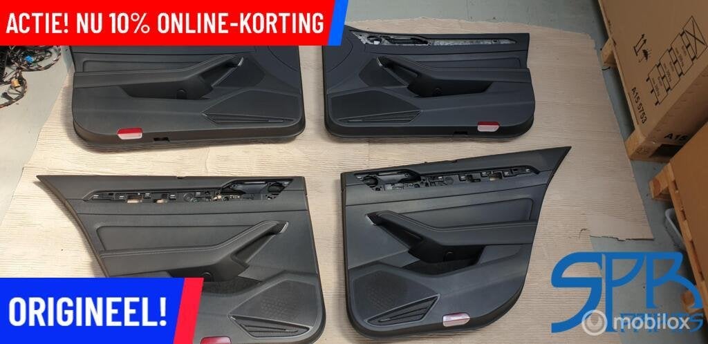 ARTEON LEDER LEER Deurpaneel SET DEURPANELEN PRIVACY GORDIJN