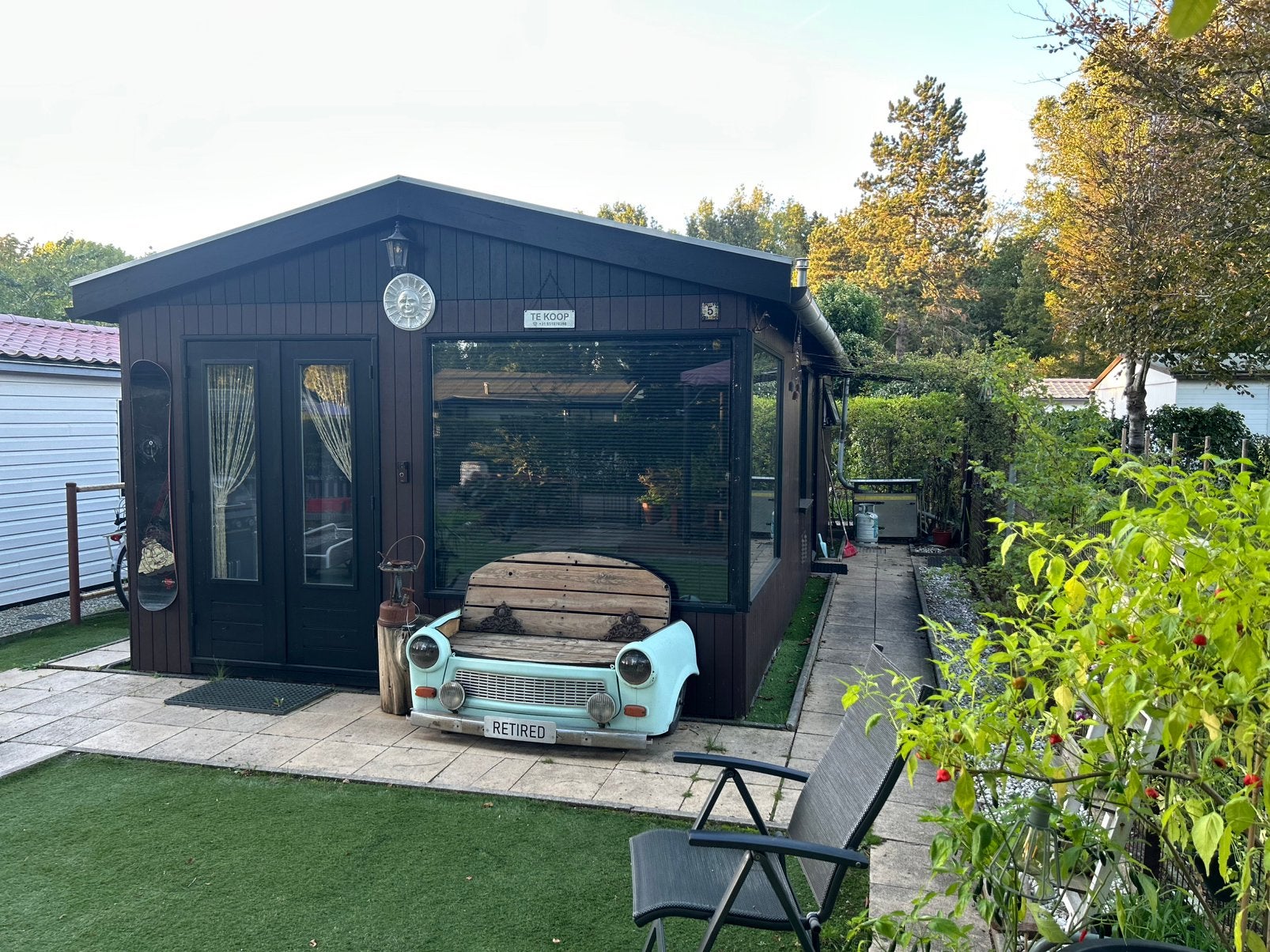 Dubbel glas Chalet - Kruinigergors Oostvoorne, Ophalen