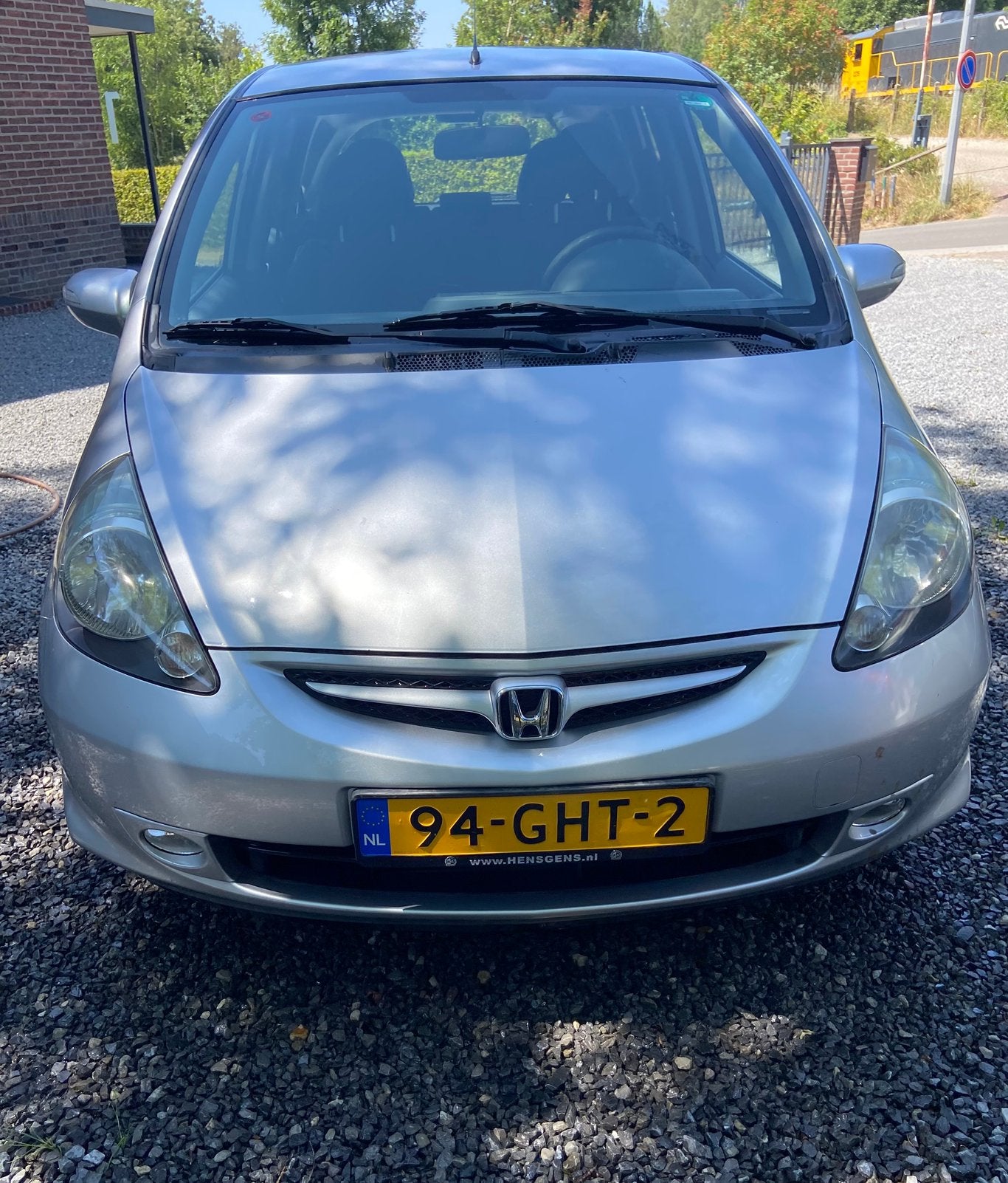 Honda Jazz 1.4 I 2008 Grijs, Auto's, Honda, Particulier, Jazz, Benzine, B, Hatchback, Handgeschakeld, Origineel Nederlands, Zilver of Grijs
