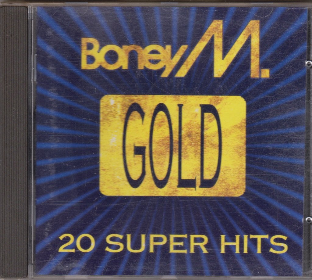 Boney M - Gold, 20 Super Hits, Cd's en Dvd's, Cd's | Dance en House, Gebruikt, Disco, Verzamelalbum, Ophalen of Verzenden