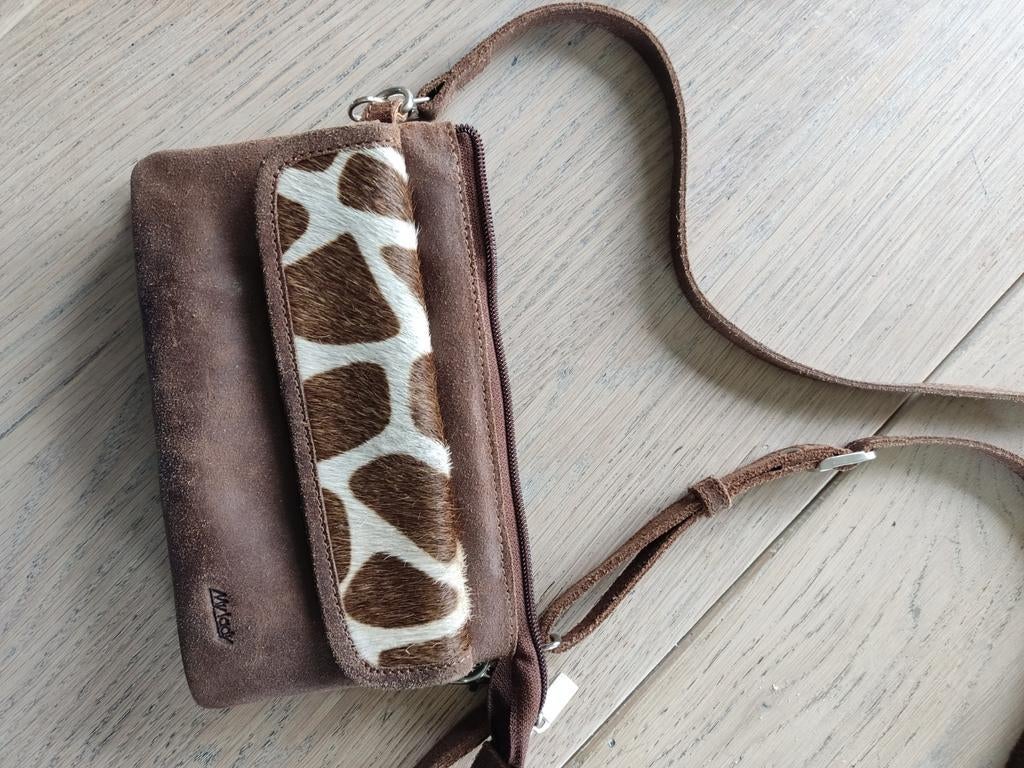 Schouder tas/clotch My Lady, Ophalen of Verzenden, Nieuw, Bruin, Avondtasje