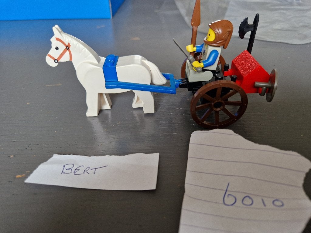 lego (oud jaren 80-90) nr 6010, Ophalen of Verzenden, Gebruikt