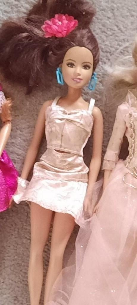Barbie met paard en accessoires, Ophalen of Verzenden, Gebruikt, Barbie