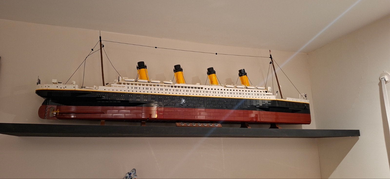 Lego Titanic alleen ophalen- Groot en indrukwekkend model, Ophalen of Verzenden