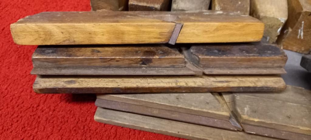Assortiment blokschaven voor houtbewerking, Antiek en Kunst, Ophalen of Verzenden