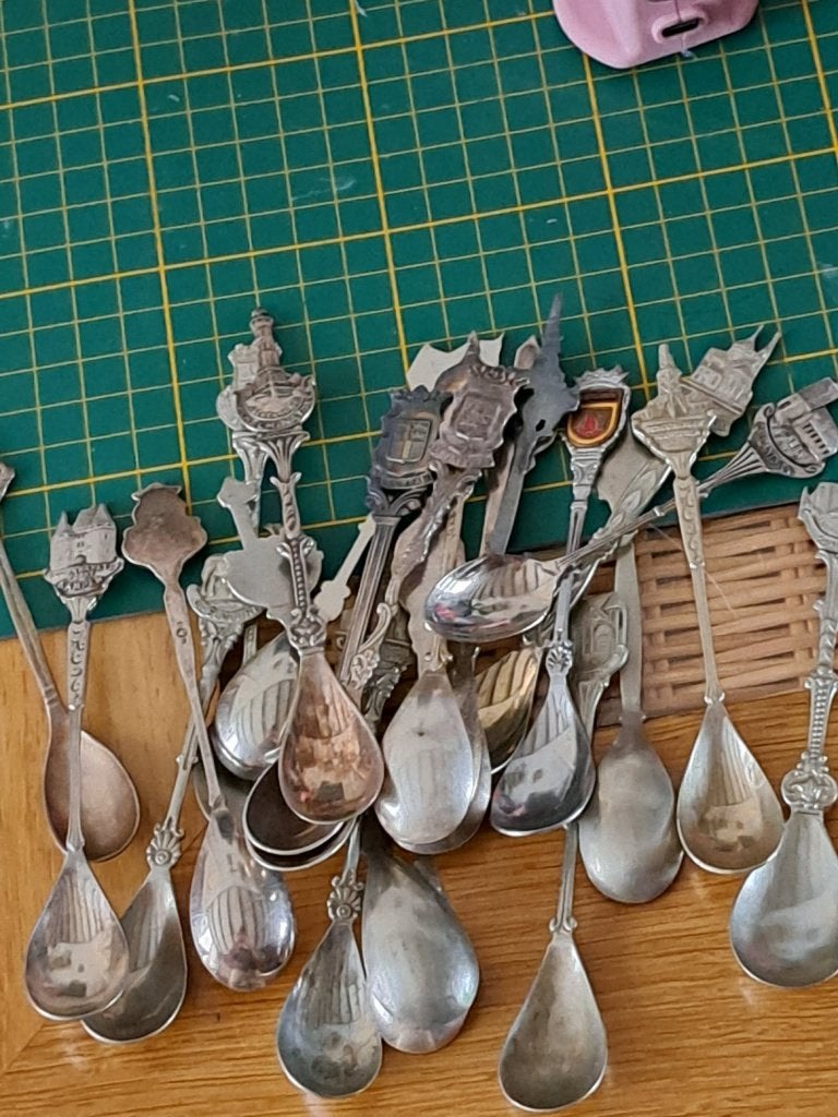 lepeltjes   van div gemeentes, Antiek en Kunst, Antiek | Bestek, Ophalen of Verzenden