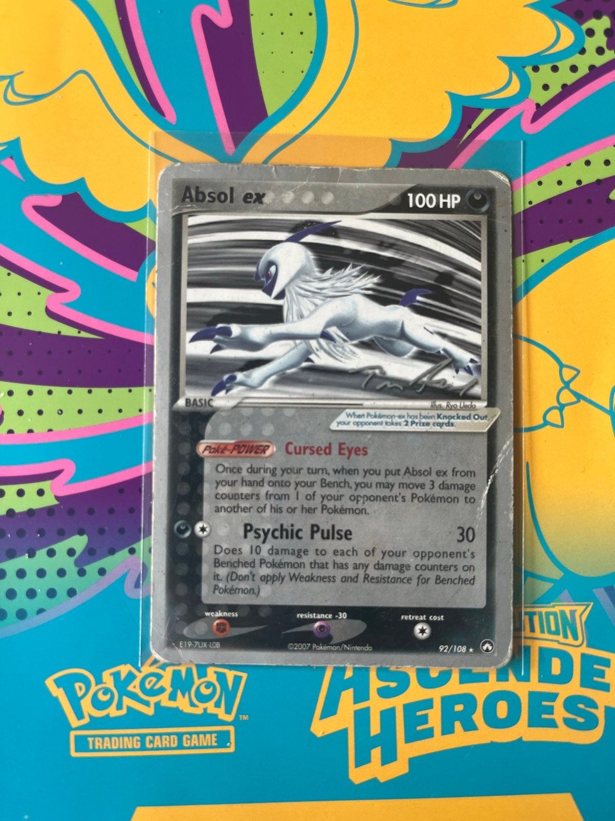 Absol ex World Championships 2007 - Pokémon, Verzenden, Gebruikt, Losse kaart