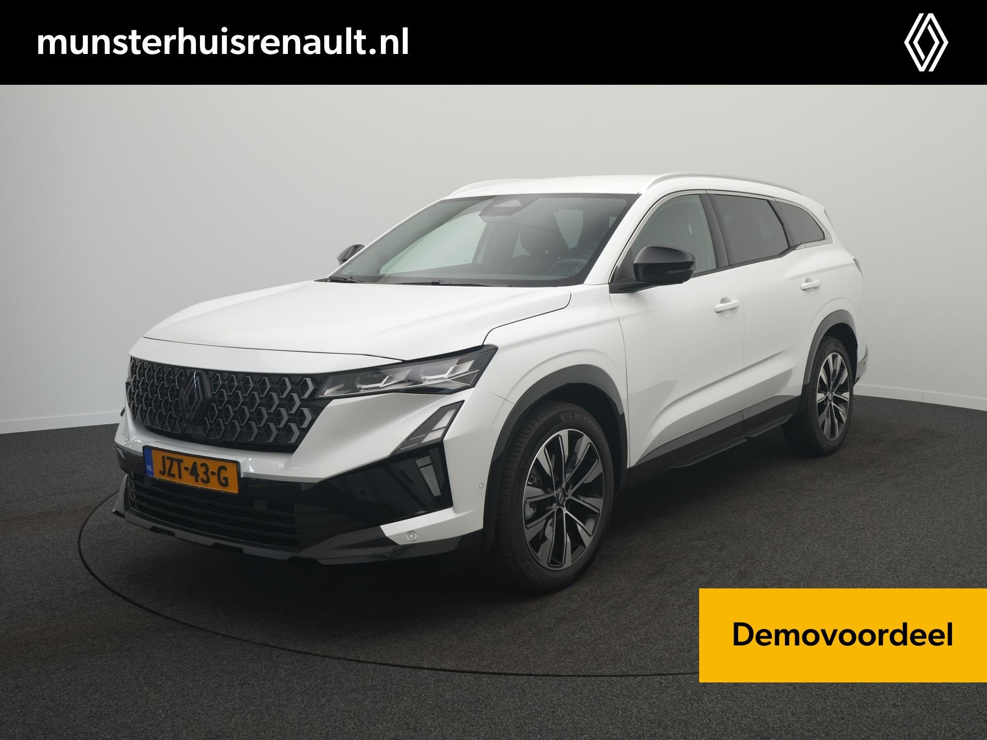 Renault Espace E-Tech full hybrid 200 techno 7p. - Demo - 7, Auto's, Stof, Gebruikt, 1199 cc, 7 stoelen