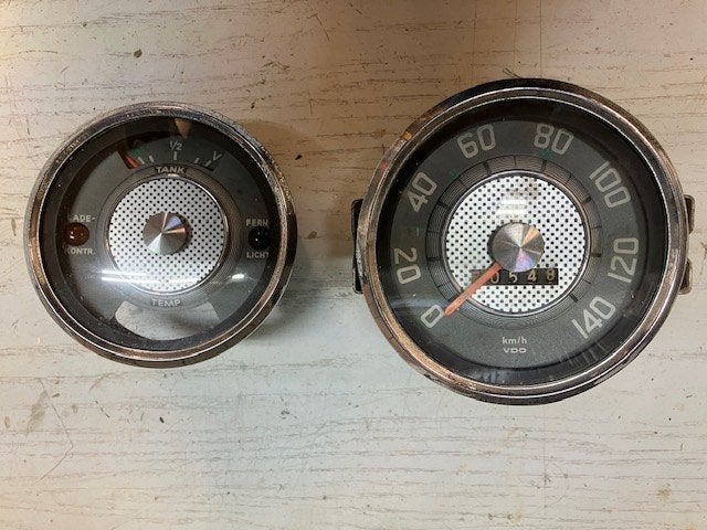 Dashboard-Instrumenten DKW F93 1957-1958, Ophalen of Verzenden, Gebruikt, Overige automerken