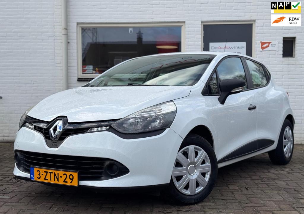 Renault Clio 0.9 TCe Authentique Airco, Voorwielaandrijving, Stof, Zwart, Wit
