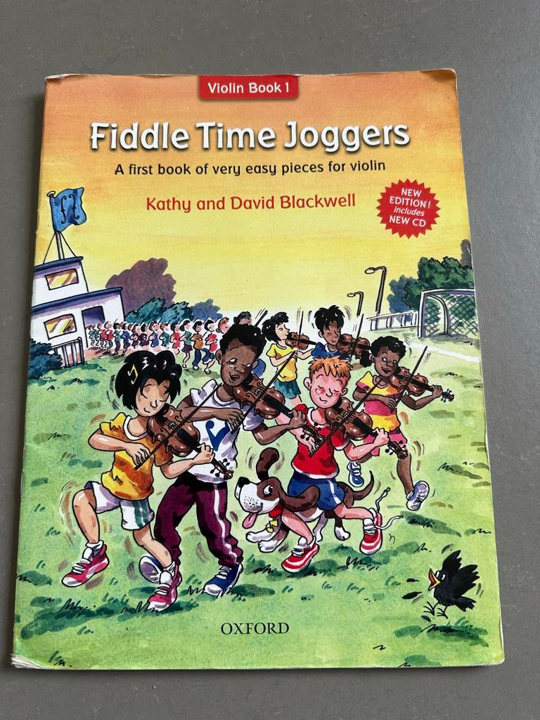 Fiddle Time Joggers met cd, vioolboek, Ophalen of Verzenden, Gebruikt