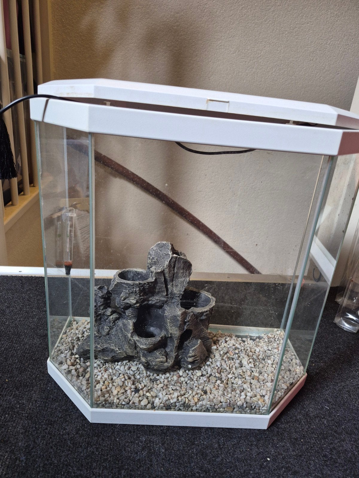 Ciano Aquarium Aqua 30 L Wit met accessoires, Ophalen, Leeg aquarium