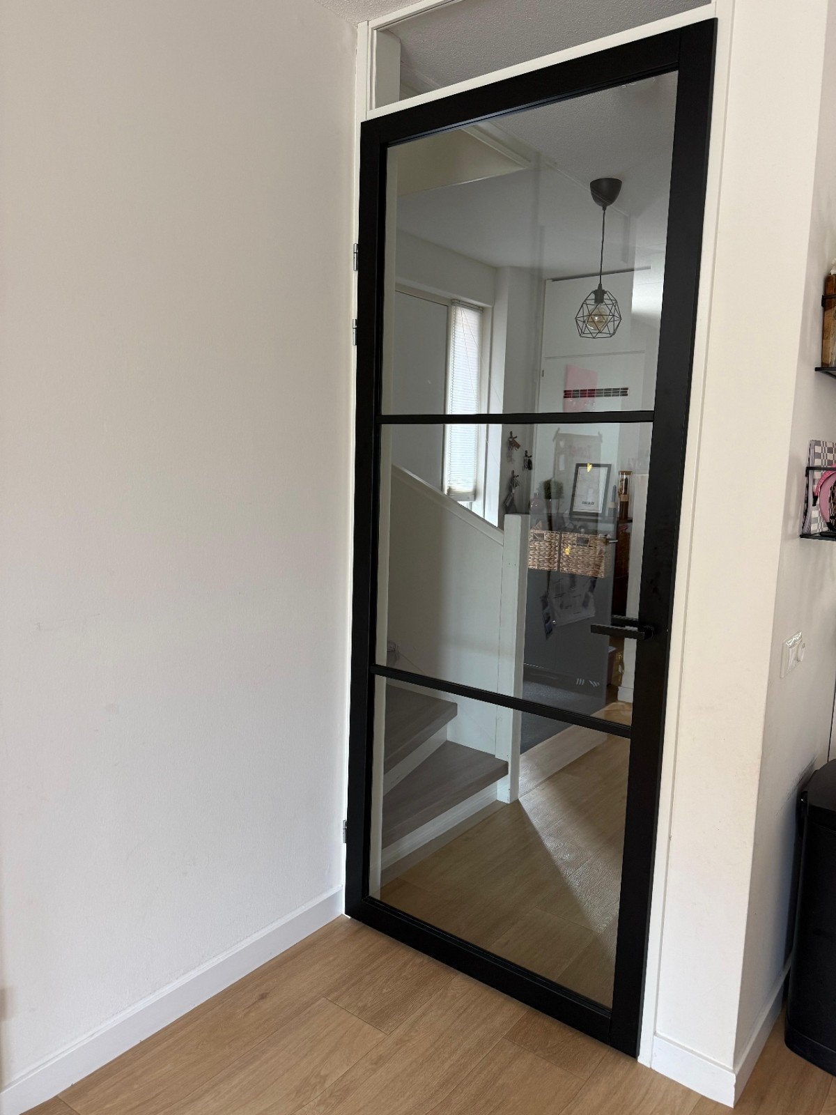 Skaentre SSL 4023 Draaideur opdek links met blank glas, Ophalen, Gebruikt, 80 tot 100 cm, 215 cm of meer