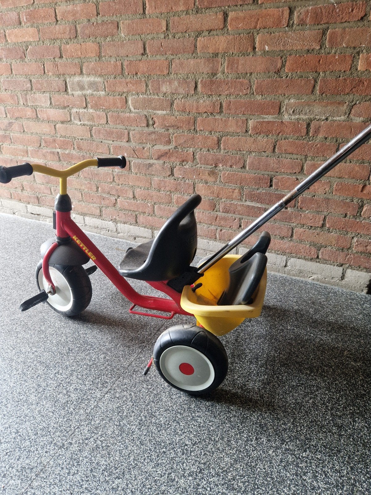 Kettler driewieler met duwstang, Kinderen en Baby's, Ophalen