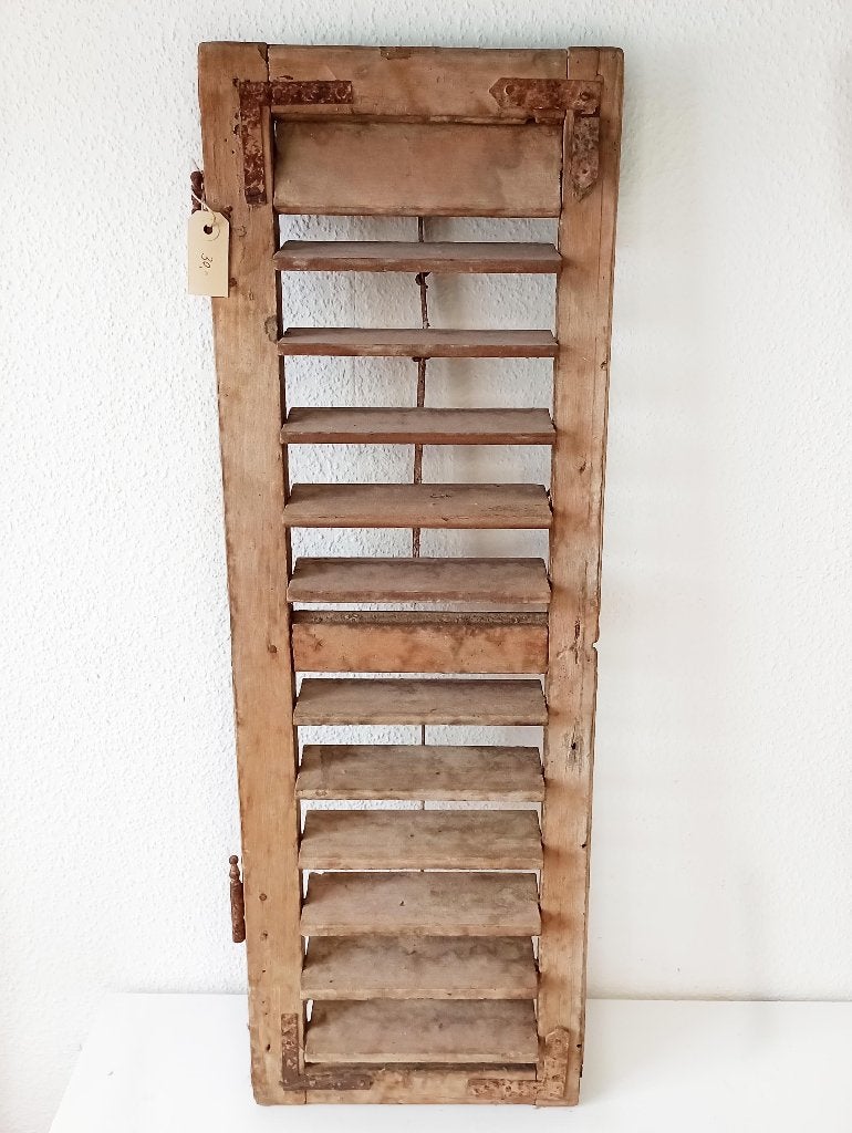 oud houten luik, Antiek en Kunst, Ophalen of Verzenden